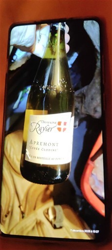Savoia e Bugey Apremont Domaine Ravier Clotilde Senza annata