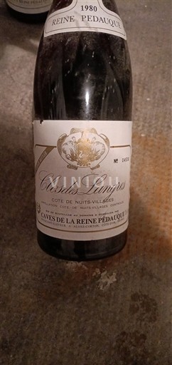 Bourgondië Côte de Nuits Villages Caves de la Reine Pédauque Clos des Langres 1980