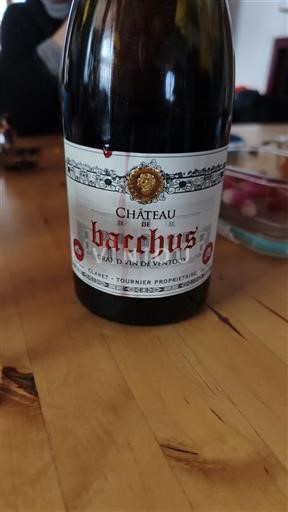 Vale do Ródano Ventoux Château de Bacchus Não Sazonado