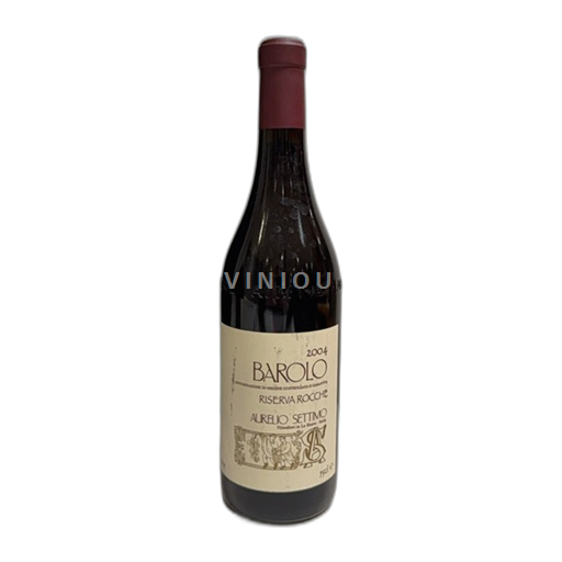 Piemont Barolo Aurelio Settimo Riserva Rocche 2004