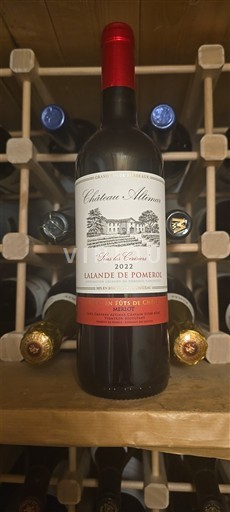Bordeaux Lalande-de-Pomerol Château Alliance Futs de Chêne 2022