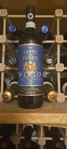 Toscana Chianti Classico Riserva Canto dei Vigneti 2018