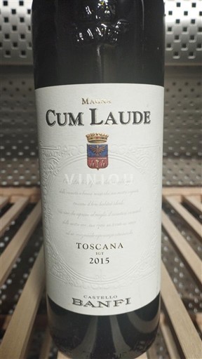 Toscane Castello Banfi Cum Laude 2015