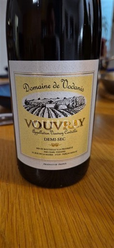 Údolí Loiry Vouvray Domaine Vodanis 2018