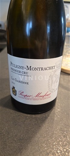 Borgogna Puligny-Montrachet Premier Cru Prosper Maufoux La Garenne 2019