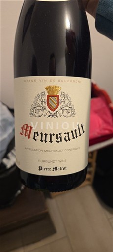 Bourgondië Meursault Pierre Matrot Niet-geïntegreerd