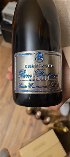 Champaña Champán Pierre Bertrand Emmanuel Sciot Sin añada