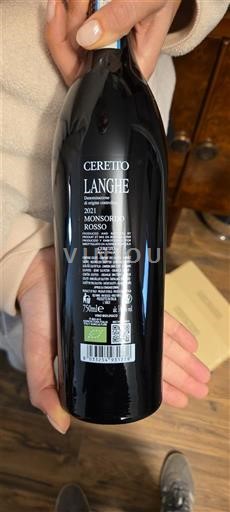 Piemonte Langhe Ceretto Monsordo Rosso 2021