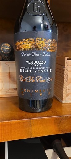 Benecija Delle Venezie Tenimenti Ca'Và Dulcis 85/16 Neleten.