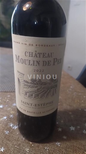 Burdeos Saint-Estèphe Château Moulin de Pey 2022