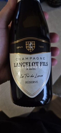 Champagne Șampanie Lancelot Fils Le Fer de Lance Réserve Nemilésimat