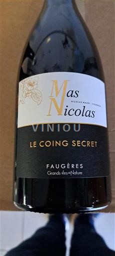 Languedoc Faugères Mas Nicolas Le Coing Secret 2022