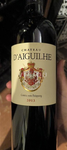 Bordeaux Castillon Côtes de Bordeaux Château Aiguilhe 2013