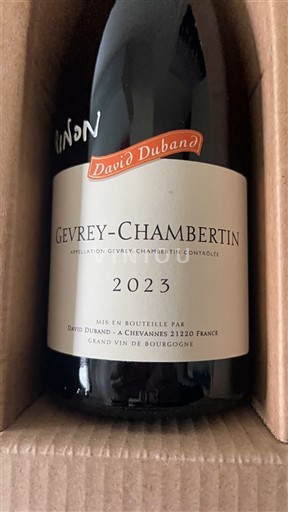 Burgund Gevrey-Chambertin David Duband 2023