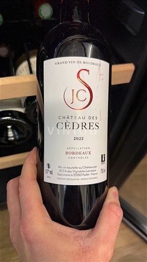 Bordeaux Château S Cèdres 2022