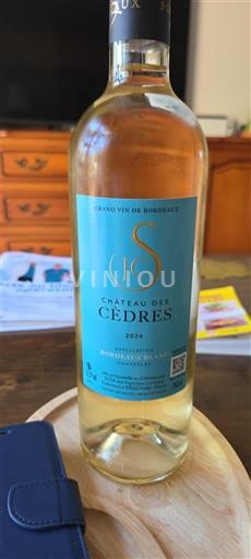 Bordeaux Bordeaux blanc Château S Cèdres 2022