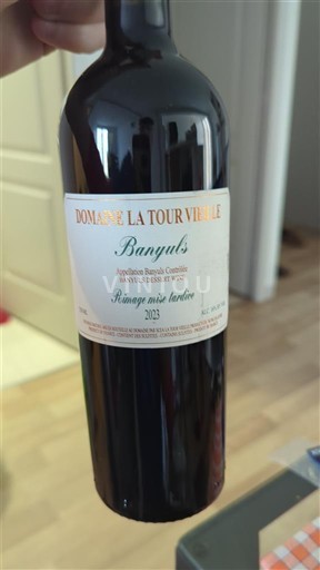 Roussillon Banyuls Domaine La Tour Vieille Rimage mise tardive 2023