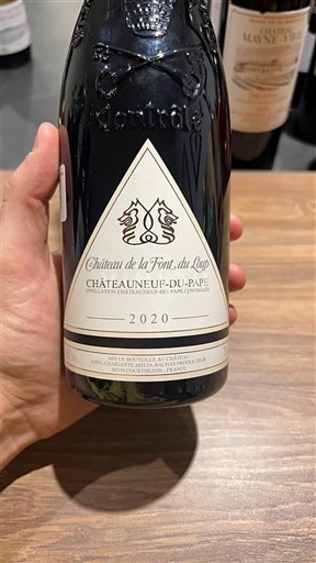 Lugina e Ronës Châteauneuf-du-Pape Château La Font du Loup 2020