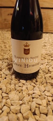 Rhônen laakso Crozes-Hermitage Blason du Rhône 2021
