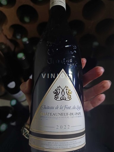 Rhônedalen Châteauneuf-du-Pape Château La Font du Loup 2022