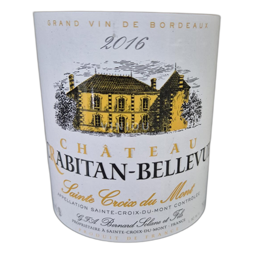 Bordeaux Sainte-Croix-Du-Mont Château Crabitan-Bellevue 2016