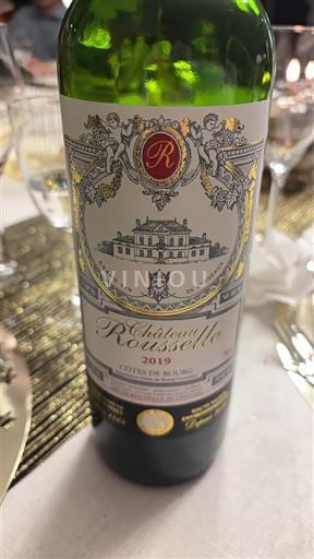 Bordeaux Côtes-de-bourg Château Rousselet 2019