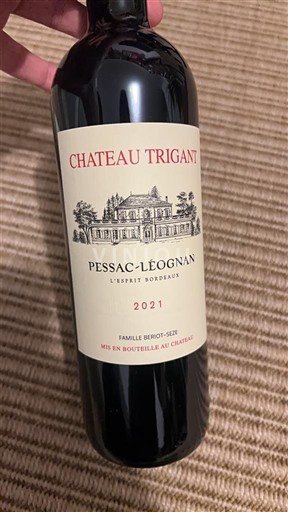 Bordeaux Pessac-Léognan Château Trigant 2021