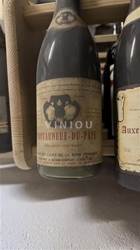 Valle del Ródano Châteauneuf-du-Pape. Les Grands Caves de la Reine Pédauque 1970