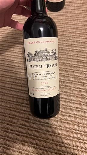 Bordeaux Pessac-Léognan Château Trigant 2020