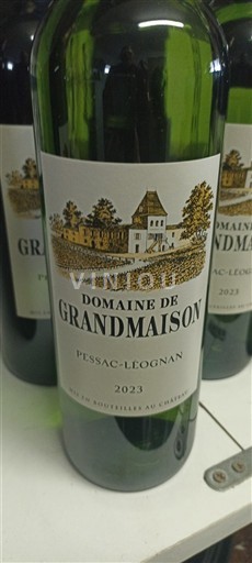 Bordeaux Pessac-Léognan Domaine Grandmaison 2023