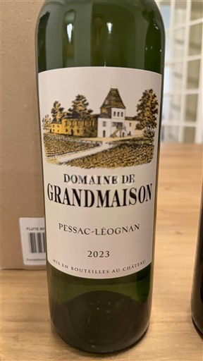 Bordeaux Pessac-Léognan Domaine Grandmaison 2023