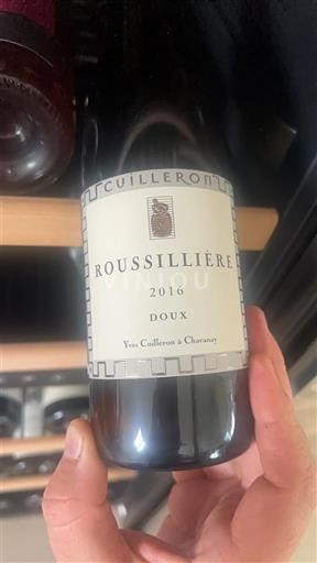 Vinos Blanc moelleux Roussillière Yves Cuilleron 2016 Francia Valle del Ródano No especificado AOC