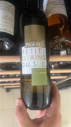 Viner Blanc moelleux Petits Grains du Sud La Pigeade 2023 Frankrike Rhônedalen Muscat de Beaumes de Venise AOC