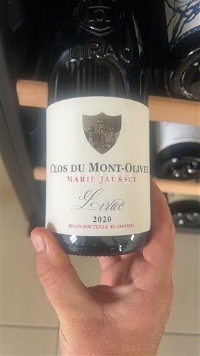 Vin Rouge sec Marie Jaussé Clos Du Mont Olivet 2020 France Vallée du Rhône Lirac AOC