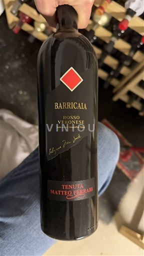 Vénétie Rosso del Veronese Tenuta Matteo Ferrari Barricaia 2015
