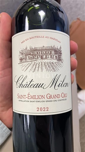 Bordeaux Saint-Émilion Grand Cru Grand Cru Château Milon 2022
