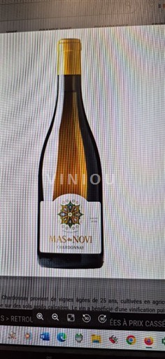 Languedoc og Roussillon Pays d'Oc Mas du Novi Chardonnay 2023