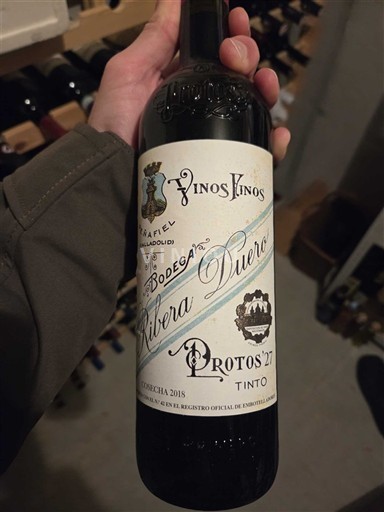 Kastilja dhe Leoni Ribera del Duero Bodegas Protos Protos 27 2018