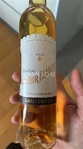 Bordeaux Sauternes Premier Cru Château La Tour Blanche 2015