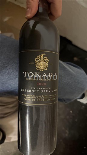 Região Costeira Stellenbosch Tokara Reserve Collection Cabernet Sauvignon 2020