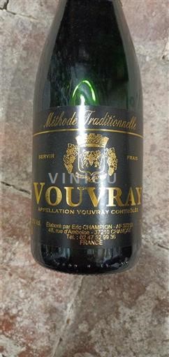 Údolí Loiry Vouvray Eric Champion Neročník