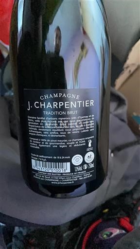 Champagne J. Charpentier Tradition Brut Non Millésimé
