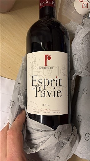 Bordeaux Pavie Esprit de Pavie 2014