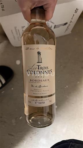 Burdeos Bordeaux Les Trois Colonnes 2021