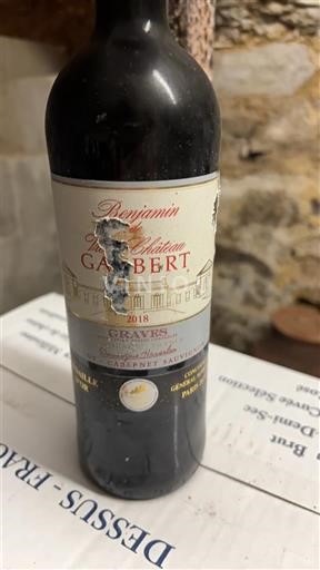 Bordeaux Graves Château Benjamin de Vieux Château de Gaubert 2018