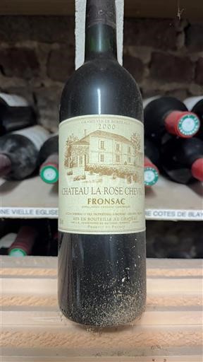 Bordeaux Fronsac Château La Rose Chevrol 2000