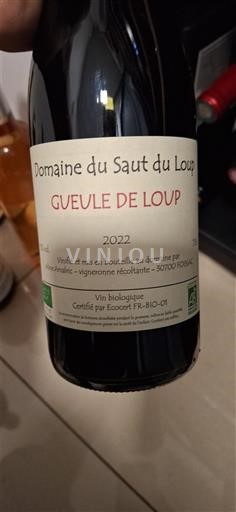 Valle del Rodano Côtes-du-Rhône Domaine Saut du Loup Gueule de Loup 2022