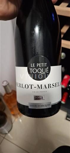 Languedoc a Roussillon Pays d'Oc Sieur d'Arques Le Petit Toqué 2018