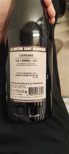 Rhônedalen Cairanne La Bastide Saint Dominique Les 2 arbres 2023