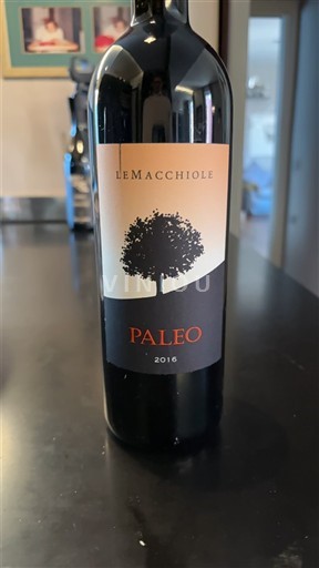 Toskánsko Bolgheri Le Macchiole Paleo 2016